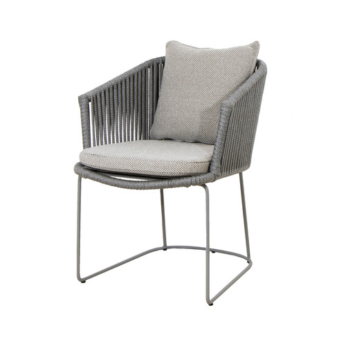 Moments Dining Arm Chair Sled Base Moments Dining Arm Chair Sled Base