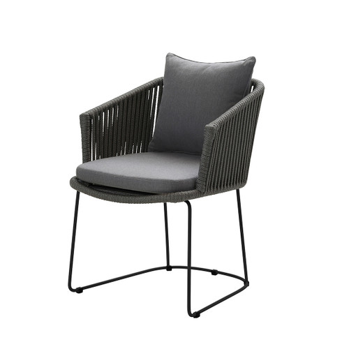 Moments Dining Arm Chair Sled Base Moments Dining Arm Chair Sled Base