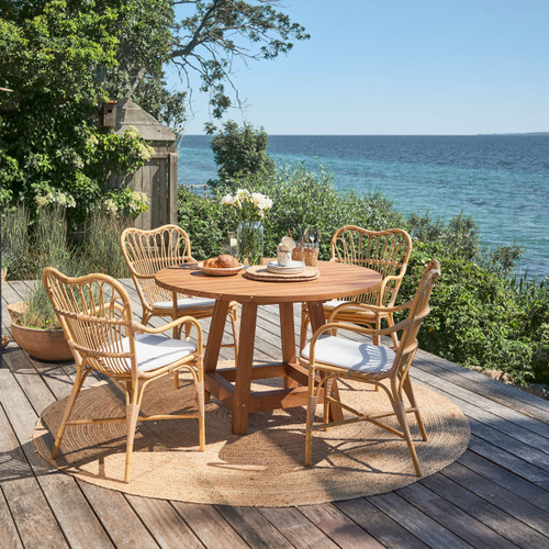 Sika Design Margret chair exterior natural lifestyle Sika Design Margret chair exterior natural lifestyle