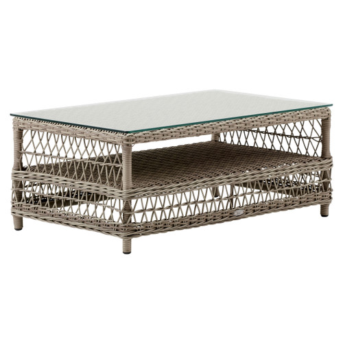 Hazel Coffee Table w/Glass Top Hazel Coffee Table w/Glass Top