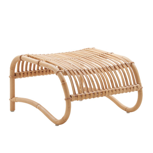 Viggo Boesen Teddy Rattan Footstool Viggo Boesen Teddy Rattan Footstool