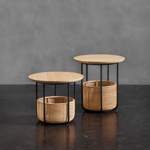 Basket Side Table