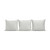 Charlottenborg Exterior 3-Seater Sofa Back Cushions (Set of 3)