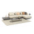 Dongo Modular Sofa - Set-Up F Ceramic Top