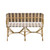 Franco Albini Exterior Bistro Bench - Stripe