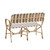 Franco Albini Exterior Bistro Bench - Stripe