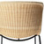 C603 rattan Chair by Yuzuru Yamakawa back image