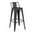 HPD75 29.5" Low Back Bar Stool Outdoor