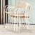 Tolix Patio outdoor stackable dining chair with slats