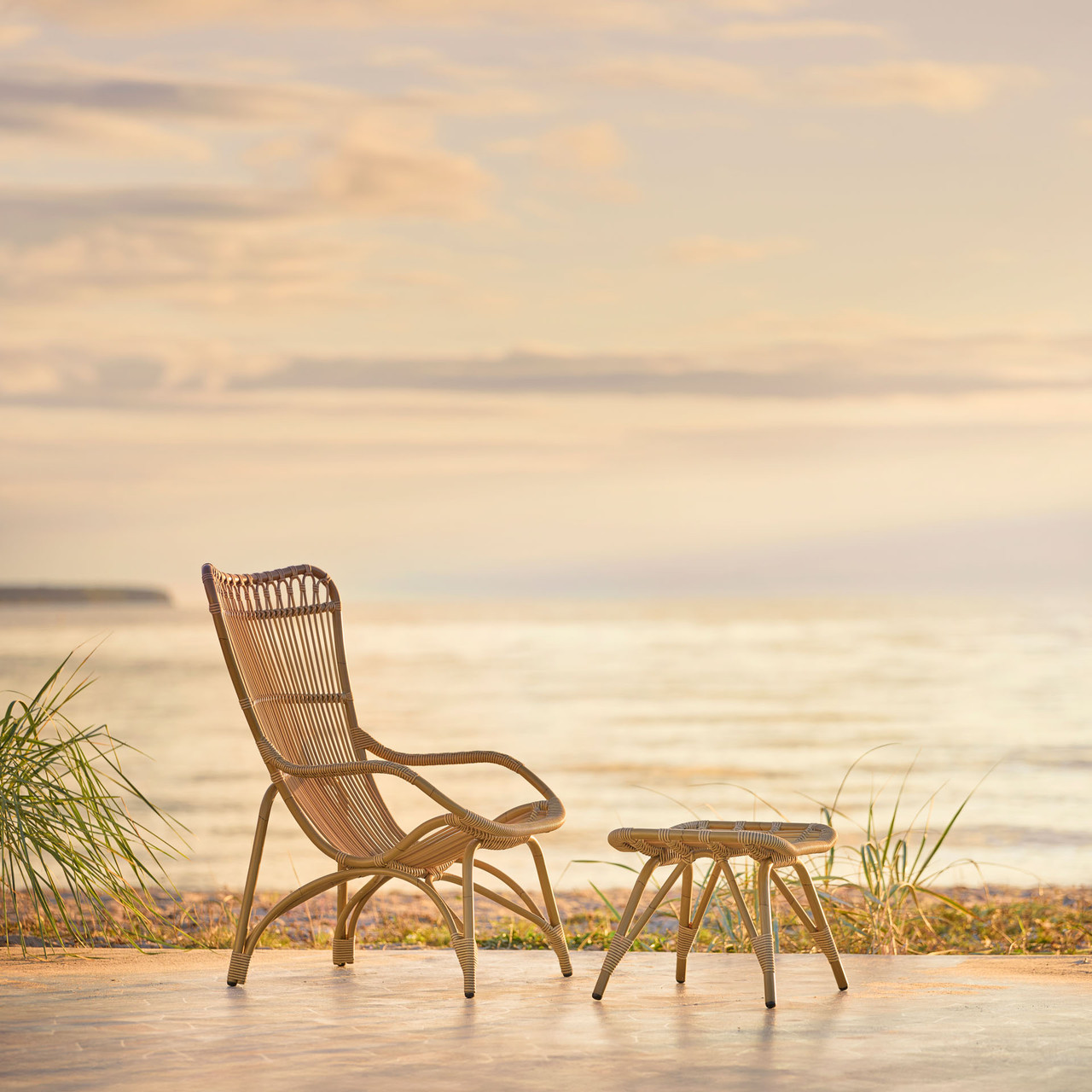 Sika Design Nanna Ditzel Chill Lounge Chair Exterior - Outdoor