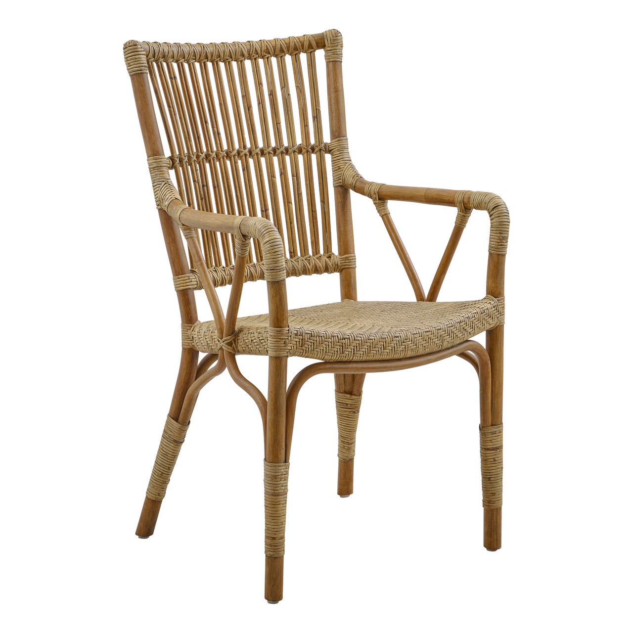 Sika Design Piano Arm Chair - Rattan Dining Chair
