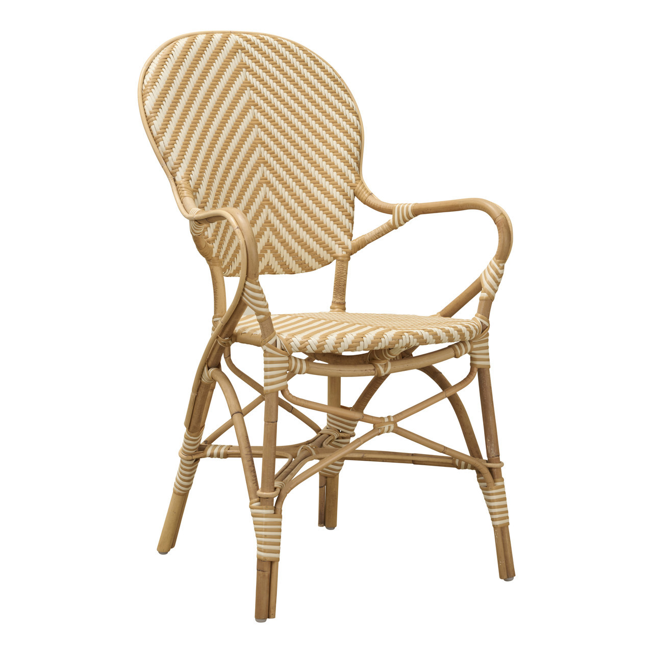 Sika Design Isabell Side Chair - Rattan French Bistro Chair 9180