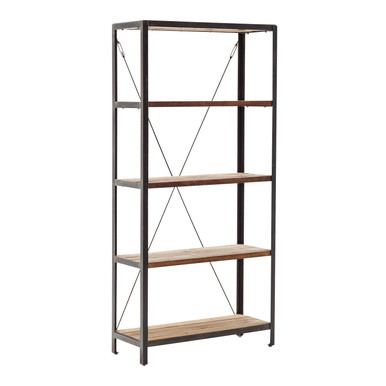 SIKAKU シェルフ Sika Design Shelly Teak Shelves - Steel and Teak Bookshelf