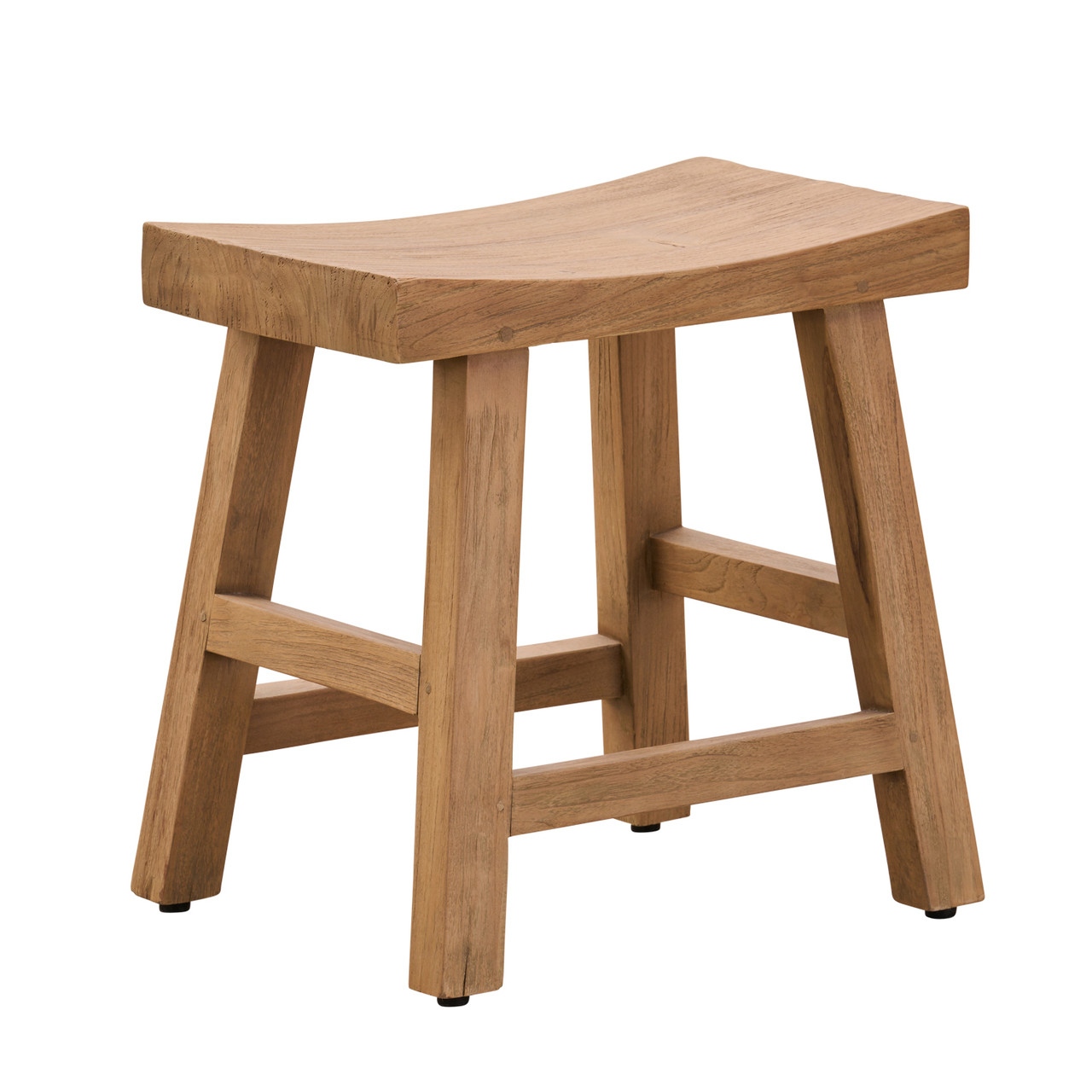 Sika Design Charles Teak Stool - Teak Dining Stool