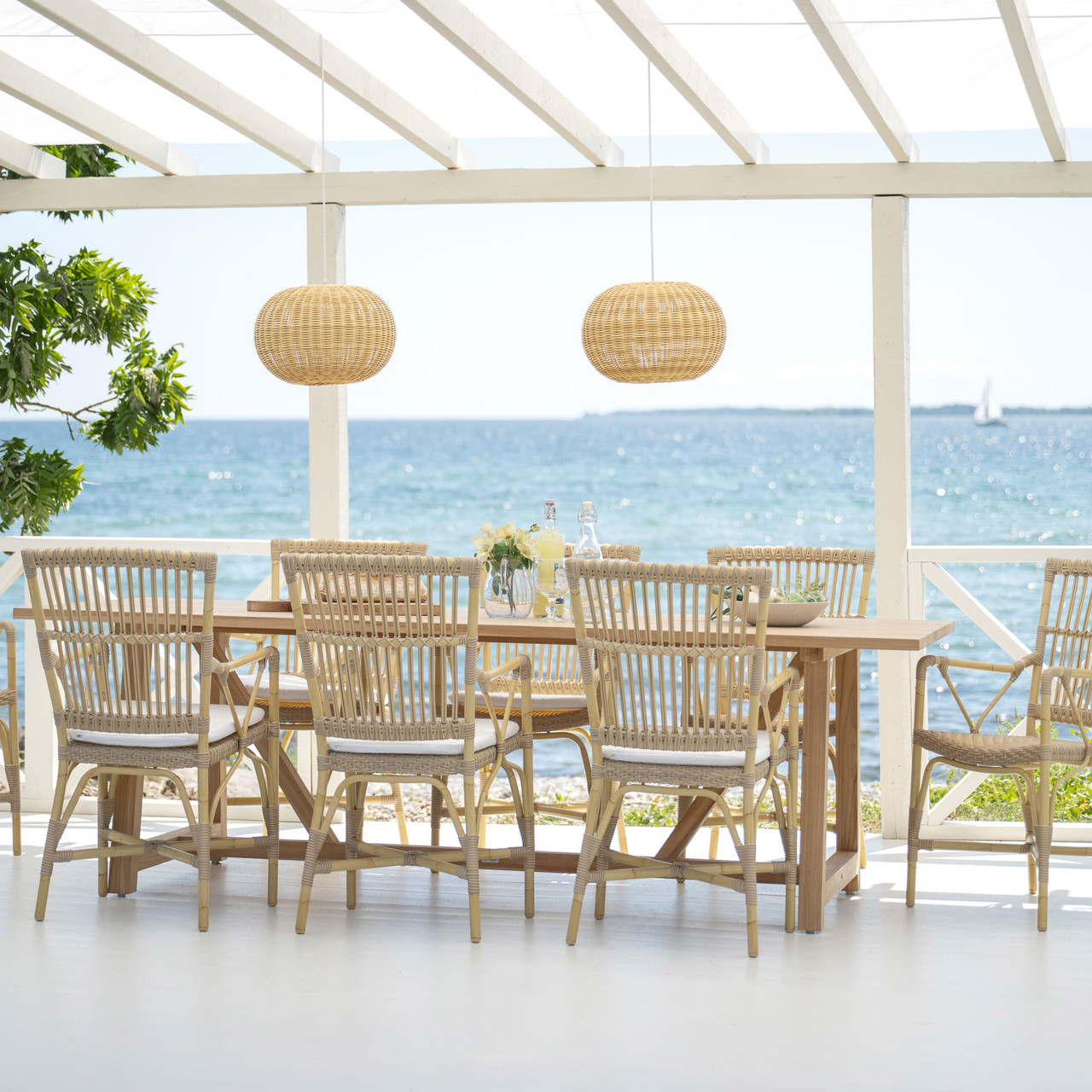 Sika Design George Teak Table - Outdoor Teak Dining Table