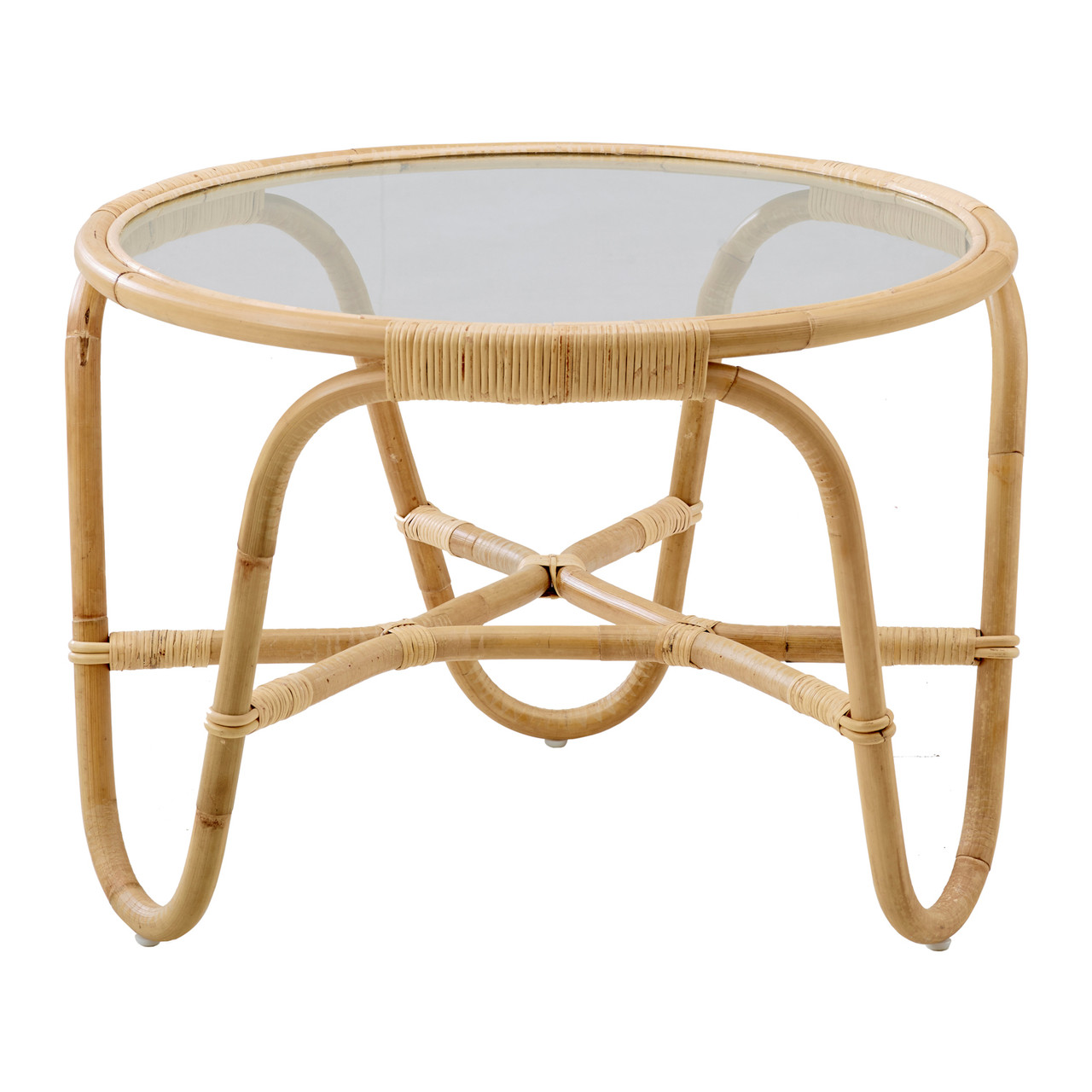 Sika Design Arne Jacobsen Charlottenborg Table - Rattan Side Table