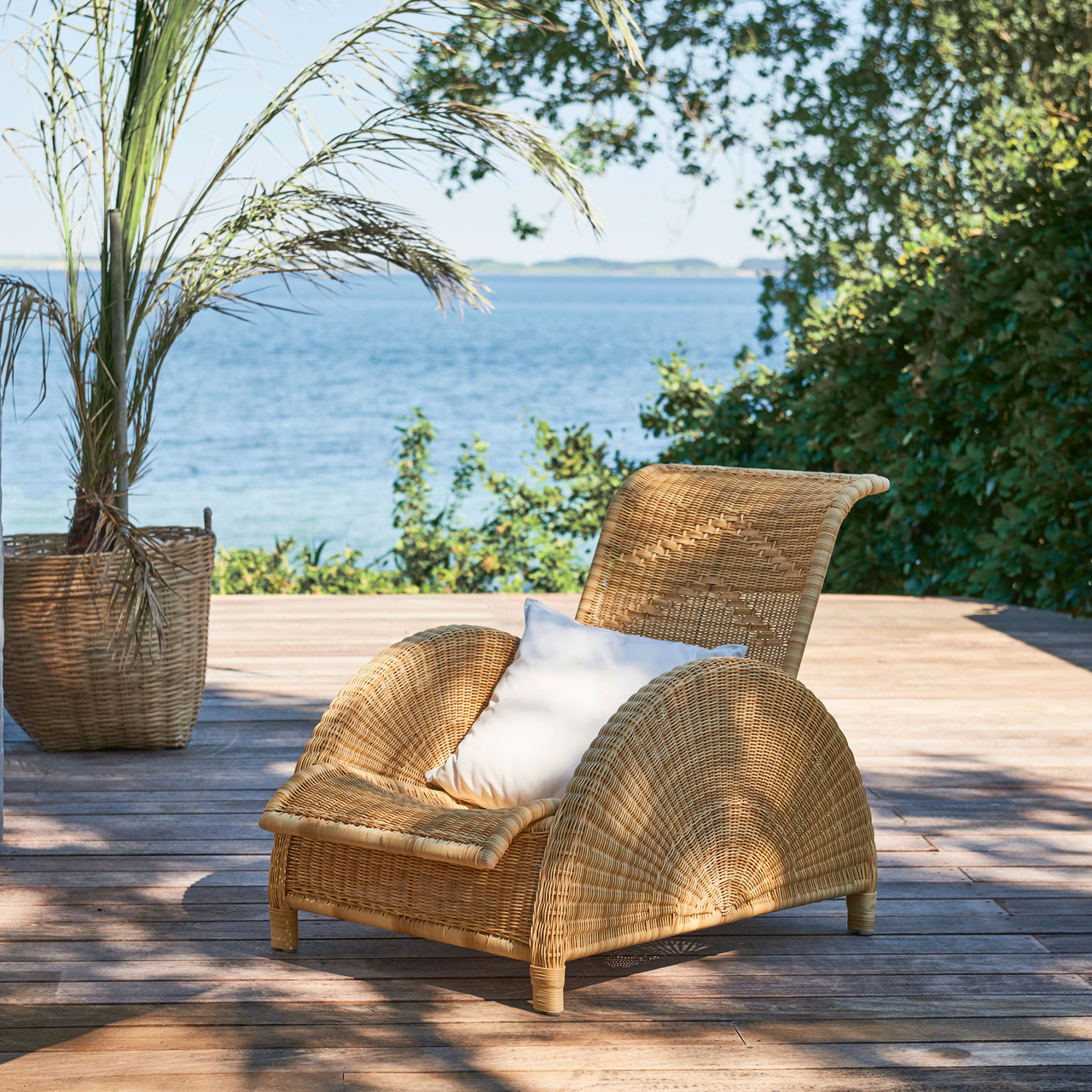 Sika Design Franco Albini Ottoman Small Exterior - Outdoor Foot Rest