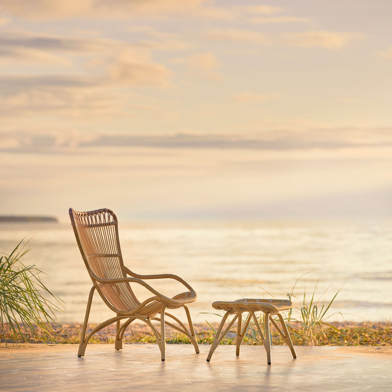 Sika Design Franco Albini Luna Sun Chair Exterior - Outdoor Patio