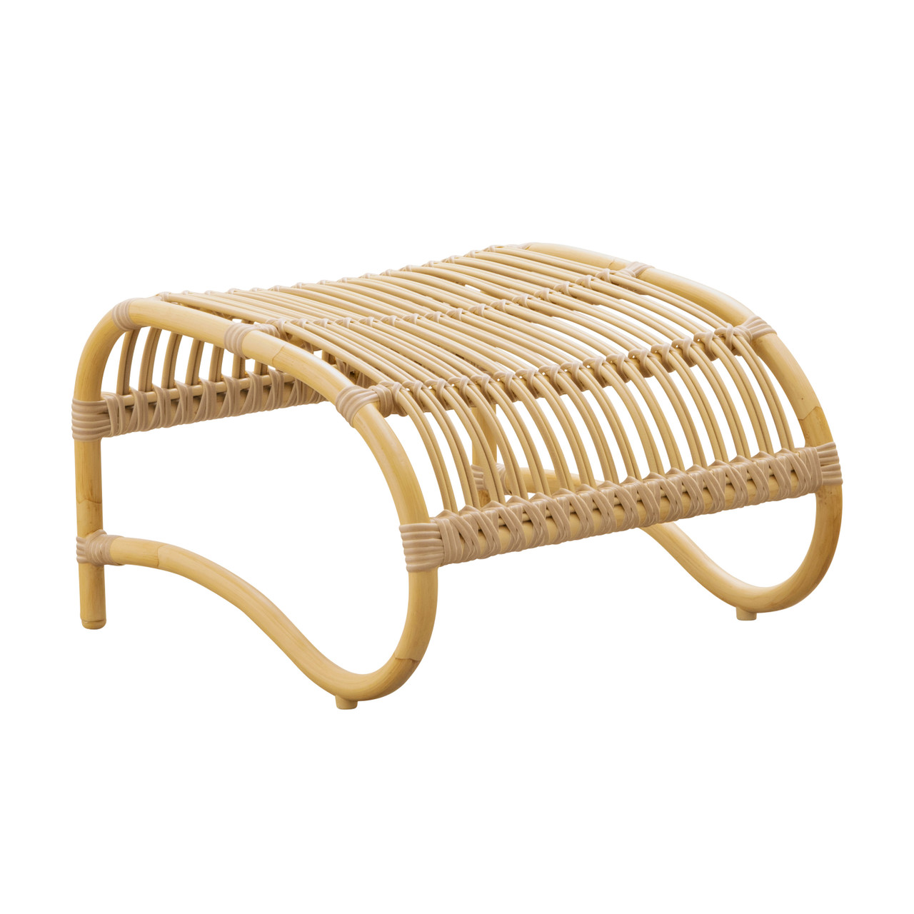 Viggo Boesen Teddy Rattan Footstool