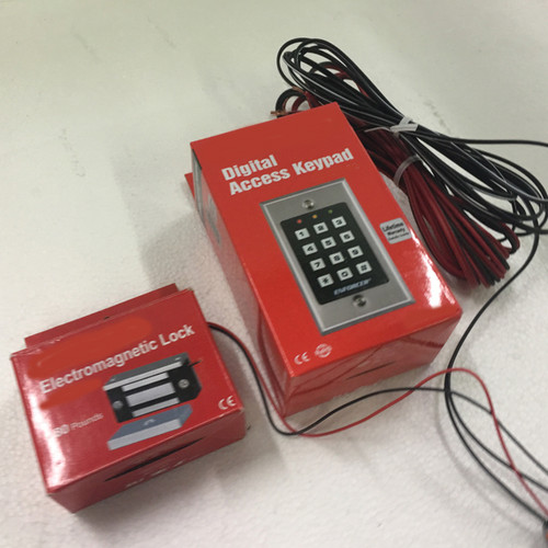 Keypad operated maglock kit