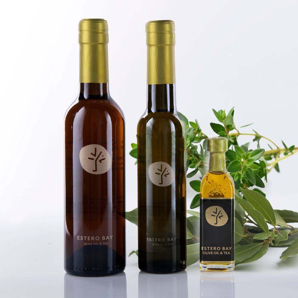 Bottle of Estero Bay Herbs De Provence Olive Oil