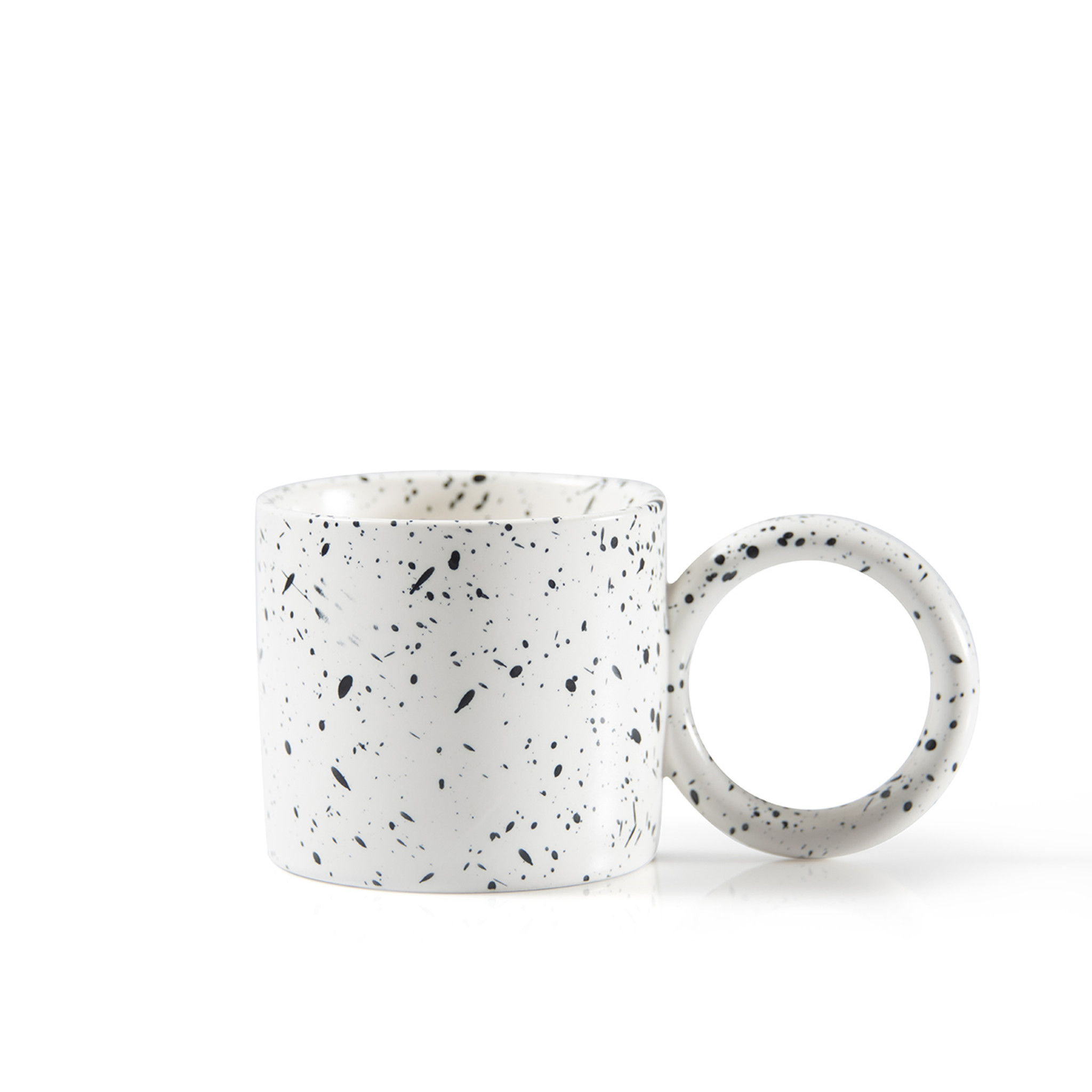 Uncommon Ombré White Speckled Ceramic Mug