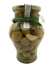 Garlic and Rosemary Whole Green Olives