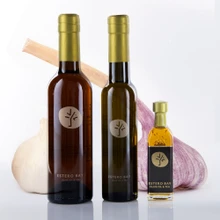 Bottle of Estero Bay Garlic Olive Oil
