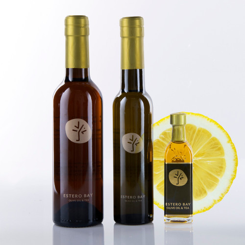 Bottle of Estero Bay Eureka Lemon Olive Oil
