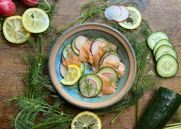 Simple Salmon Crudo Recipe