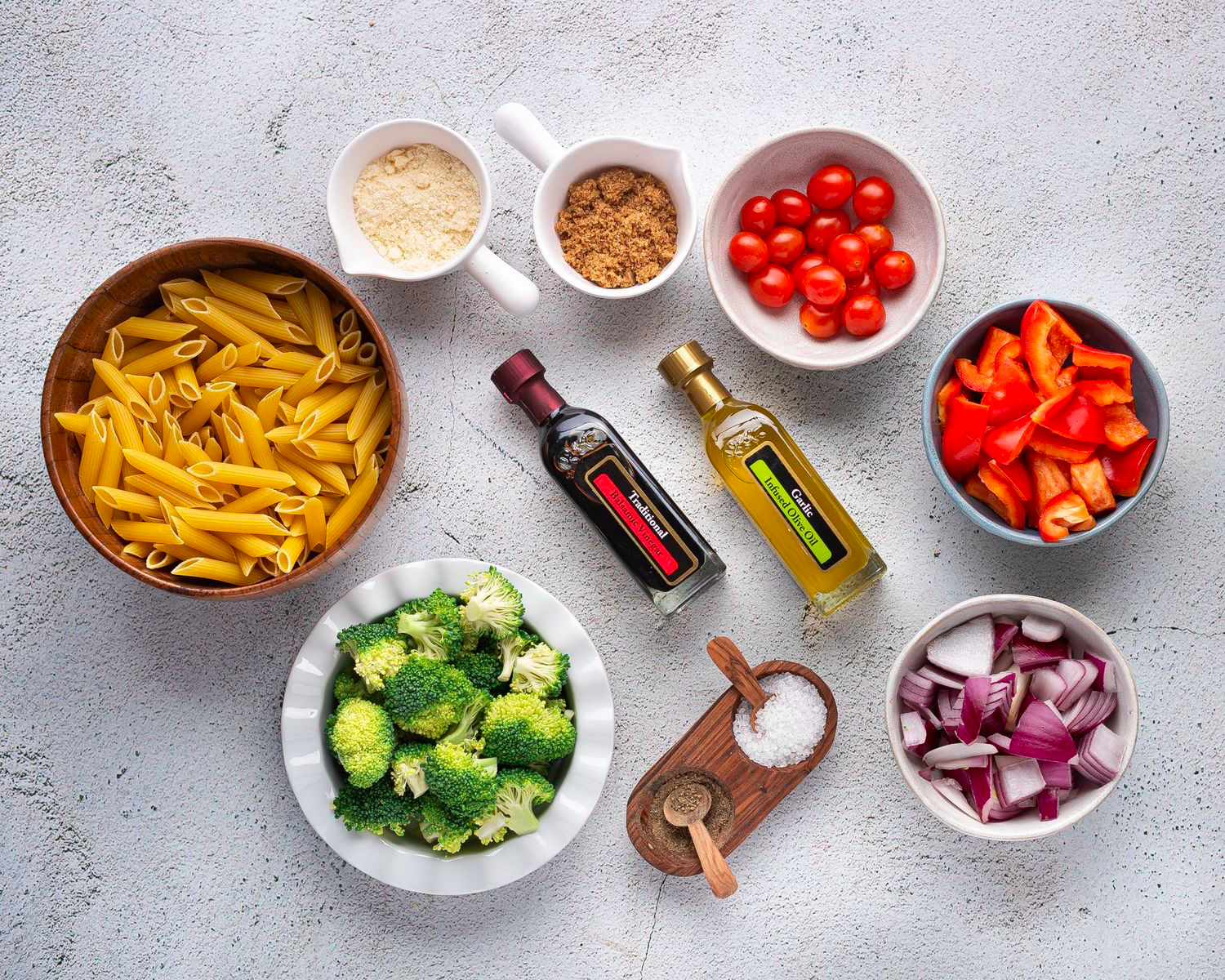 Penne Pasta with Balsamic Glaze