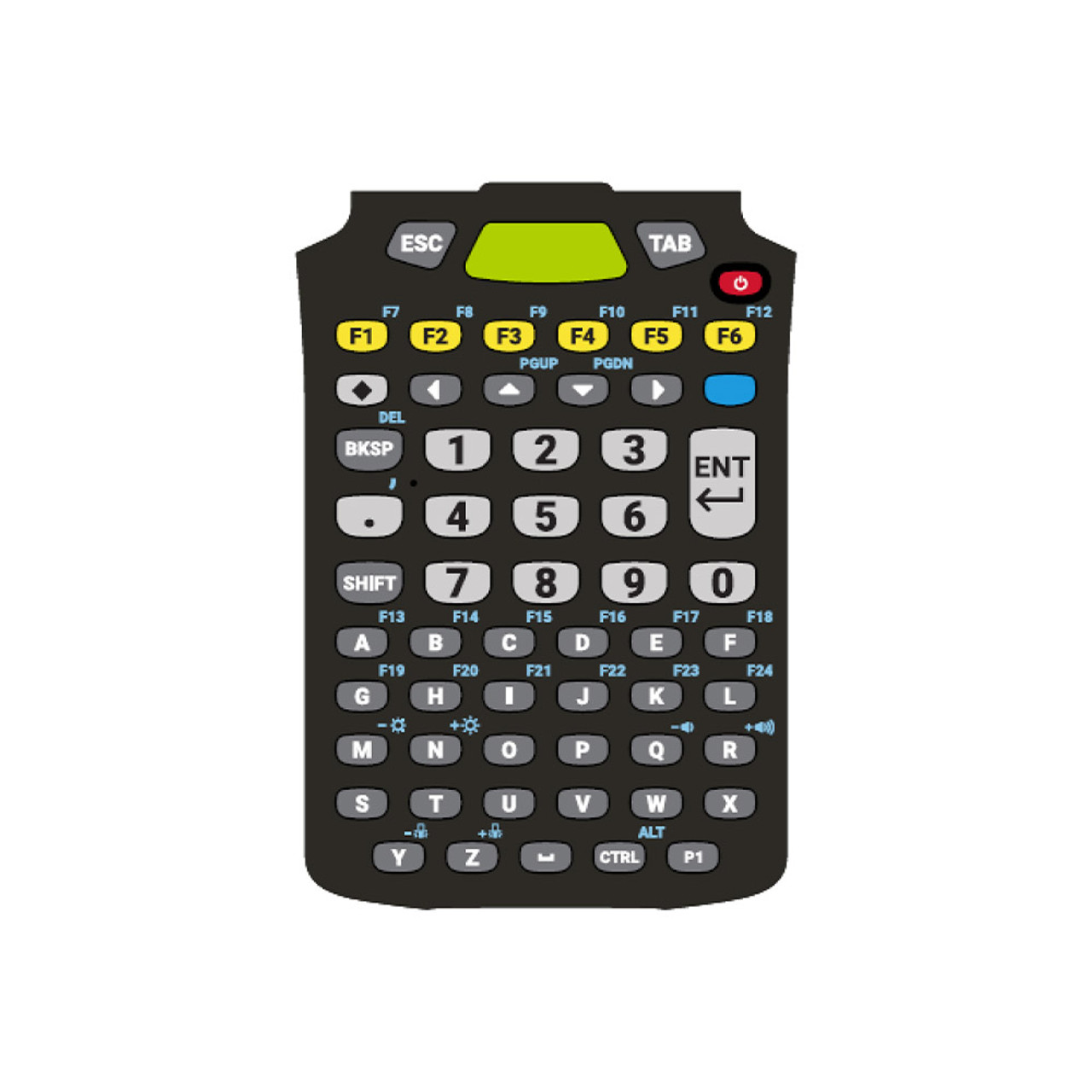 KYPD-MC9358ANR-01 - Zebra MC9300, MC9400 Keypad (58-Key)