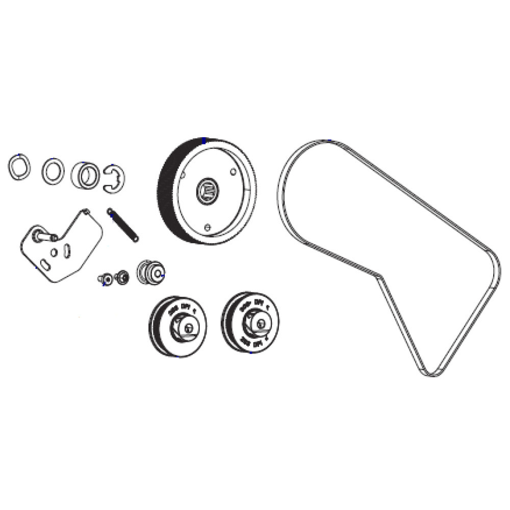 P1083320-054 - Zebra ZT600 Series Main Drive System