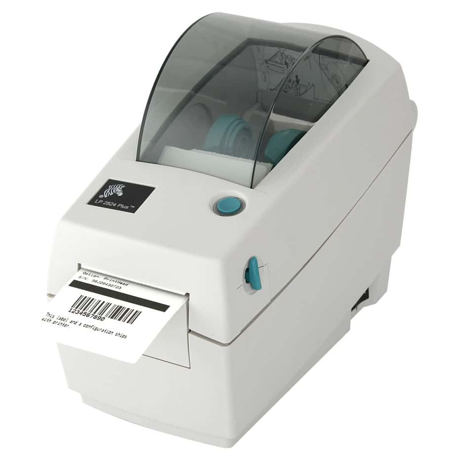 282P-201212-000 - Zebra LP2824+ Barcode Printer
