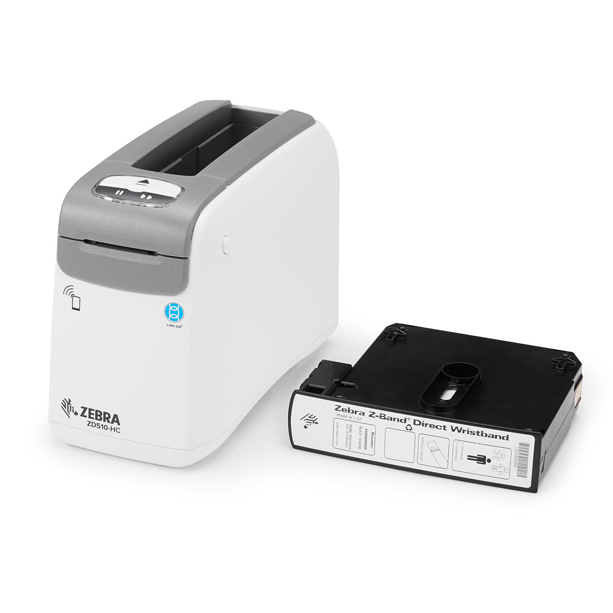 ZD51013-D01B01FZ - Zebra ZD510 Wristband Barcode Printer
