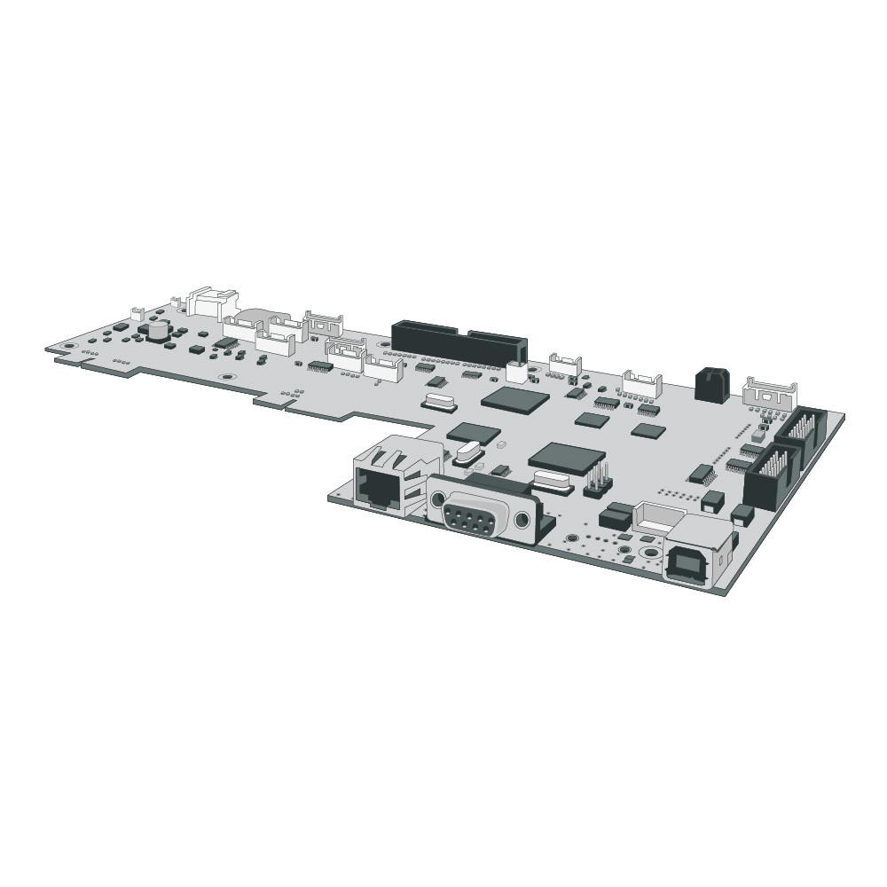 PASTIME FACTORY Top board【0/0ver】応相談 P1105147-008 - Zebra ZT411, ZT421 Economy Main Logic Board