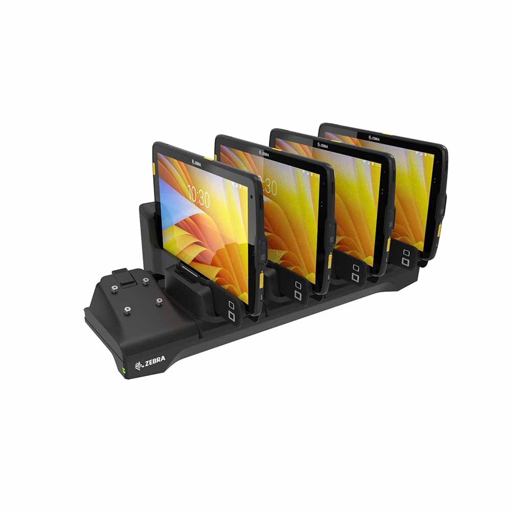 CRD-ET4X-4S10I1-01 - Zebra ET4x Charge Only Cradle (4-Slot)