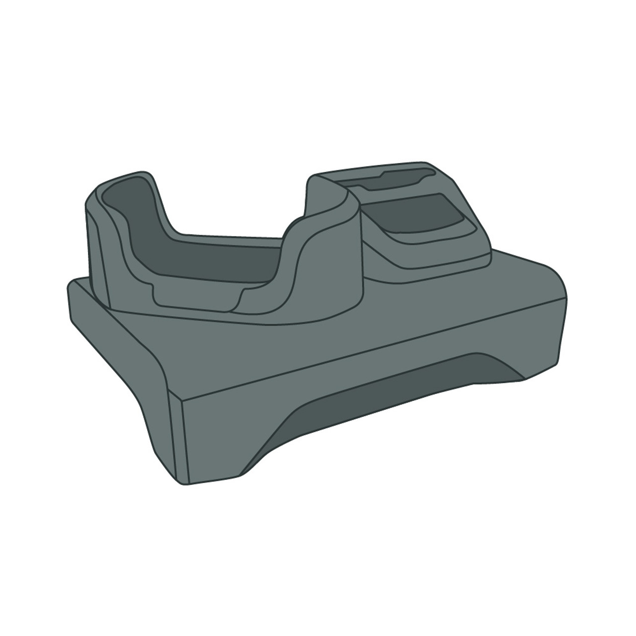 CR40-1S0T-TC2-M-02 - Zebra RFD40 Cradle