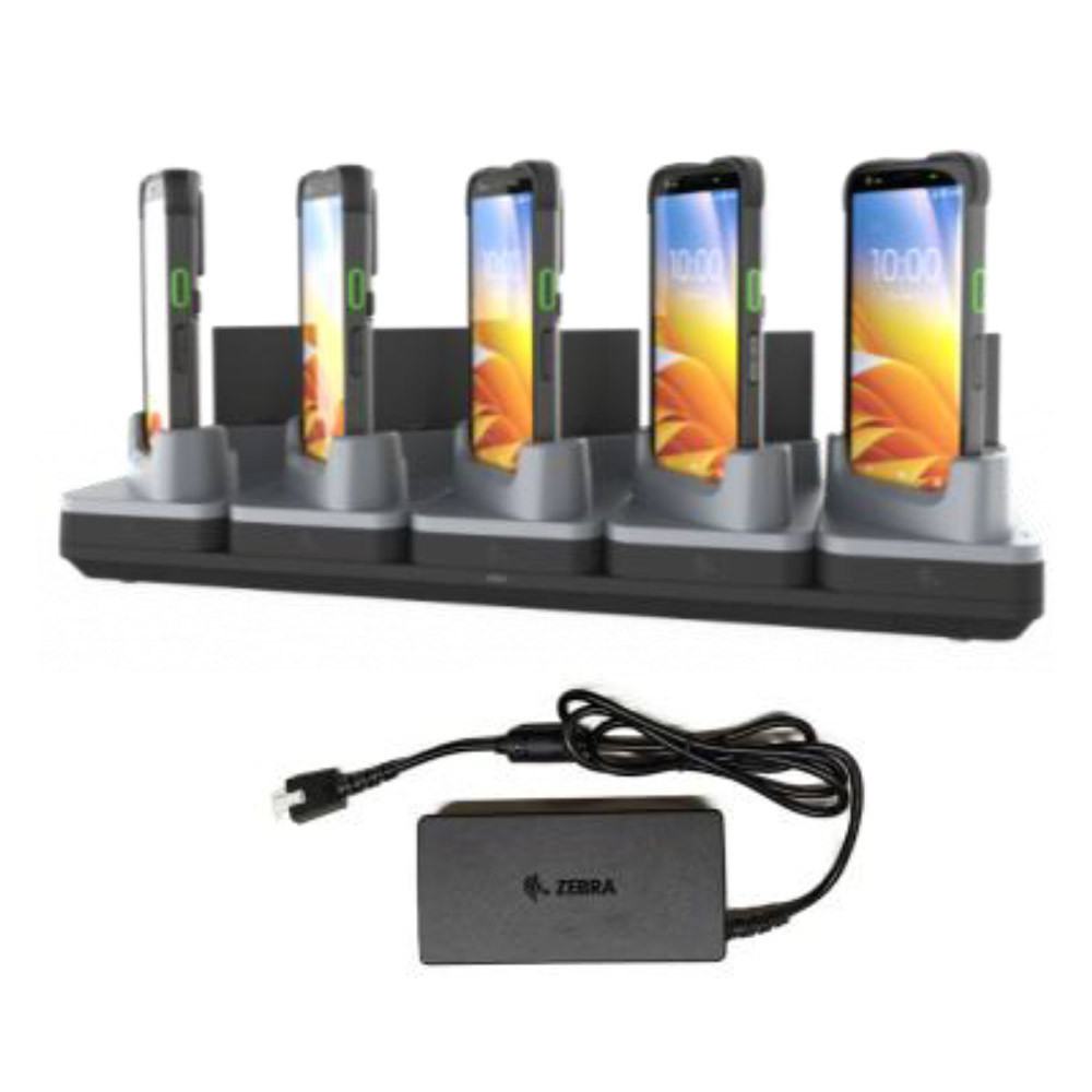 CRD-TC7A-5SC5D5B-1 - Zebra TC701 Charge-Only Cradle ( 5-Devices