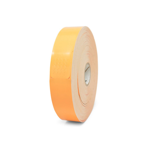 10012712-6 - Zebra 1" x 10" Z-Band Fun Wristband (Orange) (Case)