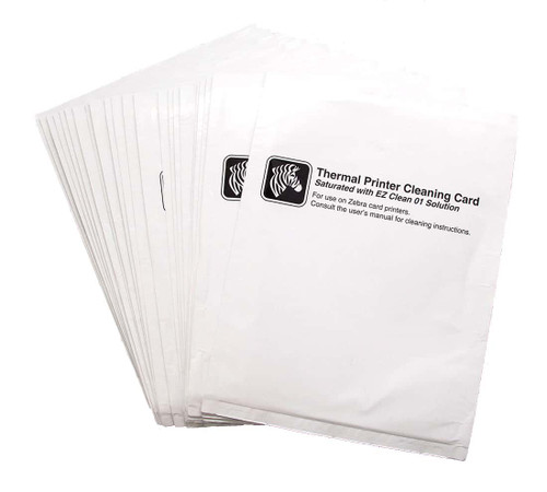 105950-034 - Zebra Printhead Cleaning Cards (Box of 25)