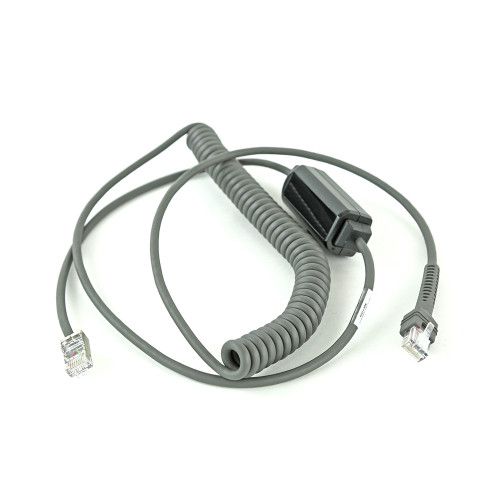 CBA-R28-C09ZAR - Zebra RS232 Cable (9' Coiled)