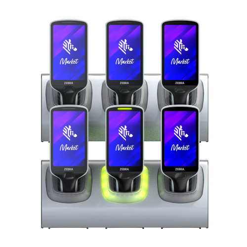 CRD-MC18-3SLCKH-01 - Zebra PS30 3-Slot Charging Cradle (Locking)