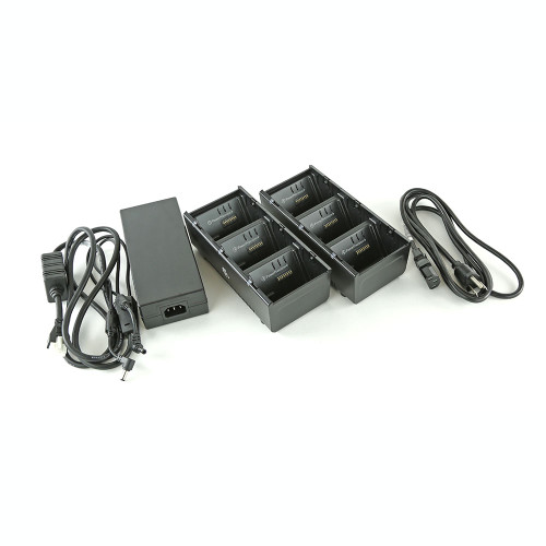 SAC-MPP-6BCHUS1-01 - Zebra ZQ600 Series, QLn Series, ZQ500 Series, ZQ600+ Series Battery Charger (6-Slot)