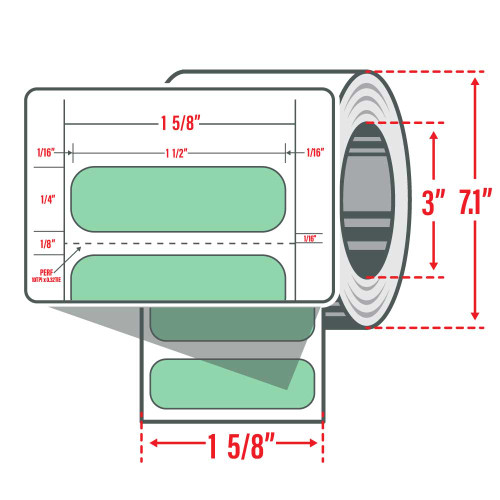 10023320 Zebra Z-Supreme 4000T Label