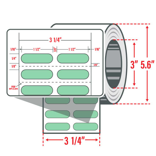 10023321 Zebra Z-Supreme 4000T Label