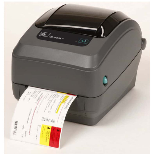 GX43-102411-150 - Zebra GX430T Barcode Printer