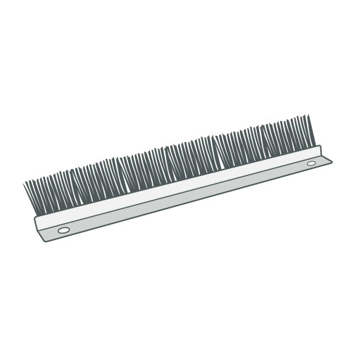 P1037974-066 - Zebra ZT220, ZT230 Ribbon Strip Plate and Ribbon Static Brush Kit