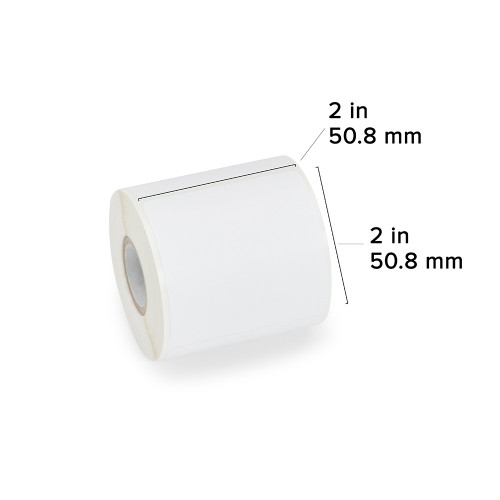 Zebra 2" x 2" PolyPro 4000D Label (Roll) - 10015779-EA