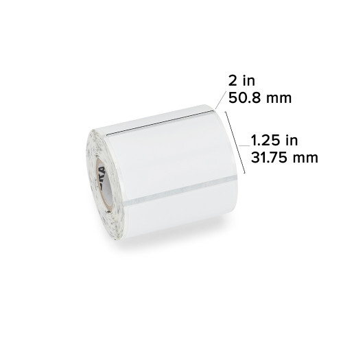 LD-R2AL5B-EA - Zebra 2" x 1.25" Z-Perform 1000D Label (Roll)